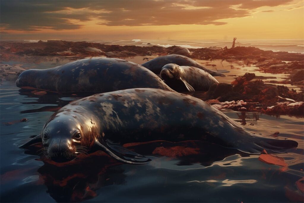 التأثيرات طويلة المدى لتسربات النفط على البيئة