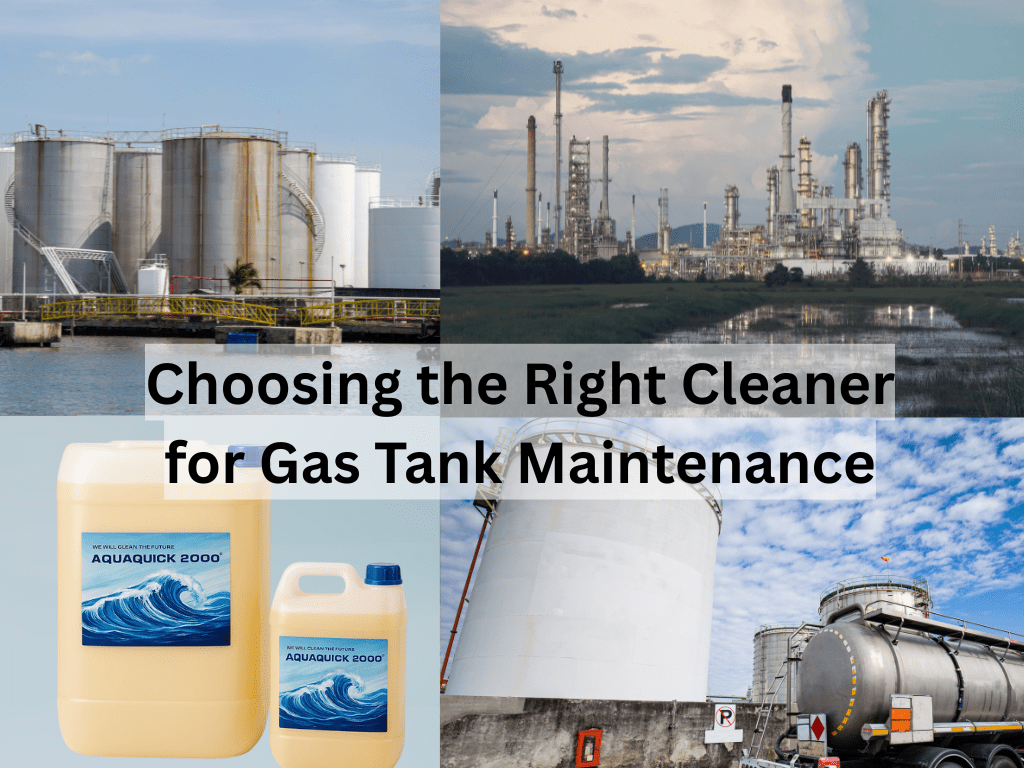 اختيار المنظف المناسب لصيانة خزان الوقود