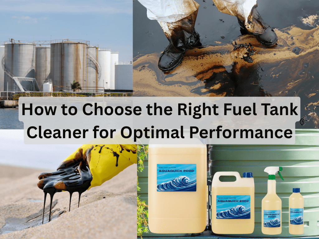 كيفية اختيار منظف خزان الوقود المناسب لتحقيق الأداء الأمثل